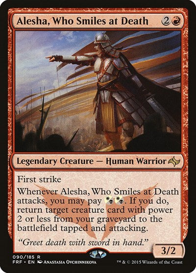 Alesha Who Smiles at Death (FRF) #90 Rare (Near Mint) Fate Reforged Magic: The Gathering: 2015