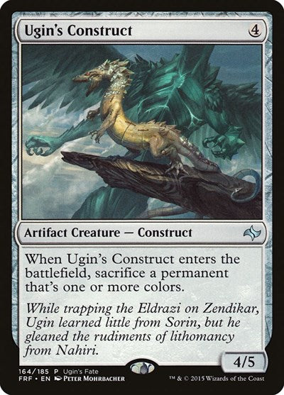 Ugins Construct (FRF_UGIN) #164 P (Moderately Played) Ugin's Fate Promos Magic: The Gathering: 2015