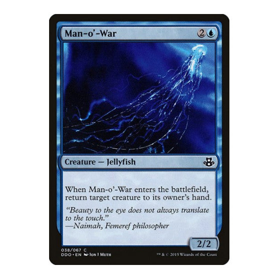 Man o War (DDO) #38 Common Duel Decks: Elspeth vs. Kiora Magic: The Gathering: 2015