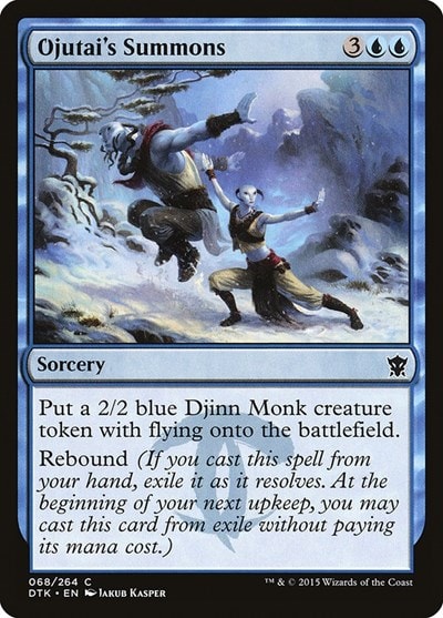 Ojutais Summons (DTK) #68 Common Dragons of Tarkir Magic: The Gathering: 2015