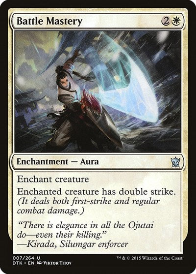 Battle Mastery (DTK) #7 Uncommon Dragons of Tarkir Magic: The Gathering: 2015