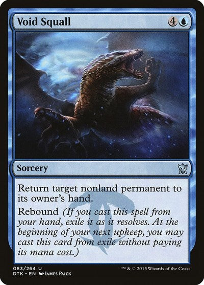 2015 Magic: Dragons of Tarkir (DTK) - Void Squall (#83, Uncommon) (Lightly Played)