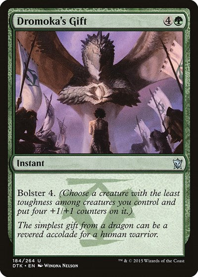 Dromokas Gift (DTK) #184 Uncommon (Lightly Played) Dragons of Tarkir Magic: The Gathering: 2015