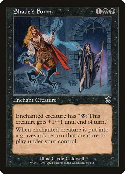 Shades Form (TOR) #81 Common (Moderately Played) Torment Magic: The Gathering: 2002