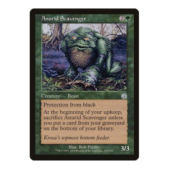 Anurid Scavenger (TOR) #119 Uncommon (Damaged) Torment Magic: The Gathering: 2002
