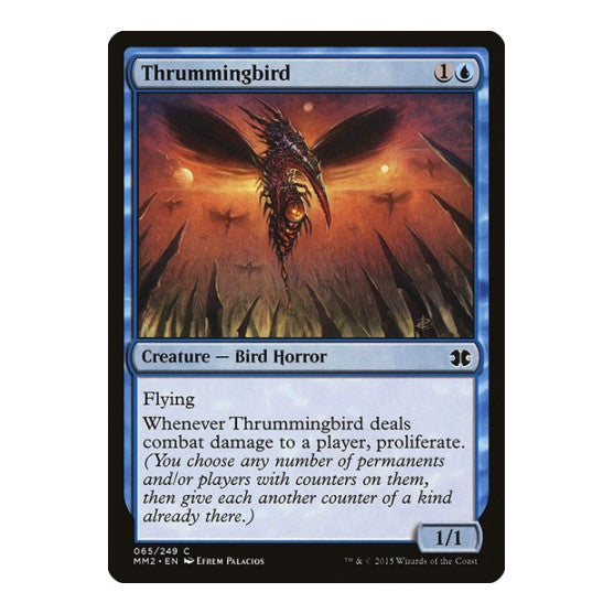 Thrummingbird (MM2) #65 Common (Lightly Played) Modern Masters 2015 Magic: The Gathering: 2015