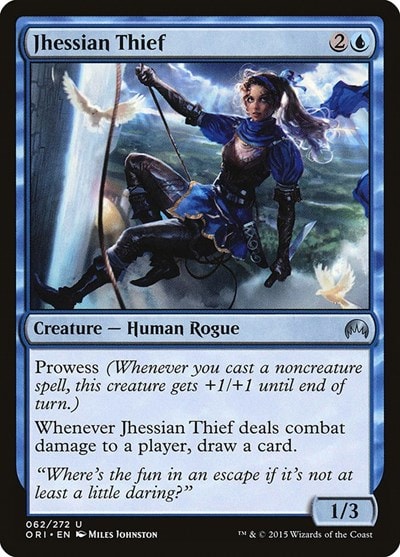 Jhessian Thief (ORI) #62 Uncommon (Heavily Played) Magic Origins Magic: The Gathering: 2015