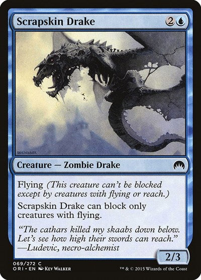 Scrapskin Drake (ORI) #69 Common (Lightly Played) Magic Origins Magic: The Gathering: 2015