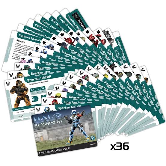 Halo: Flashpoint Unit Card Update Pack