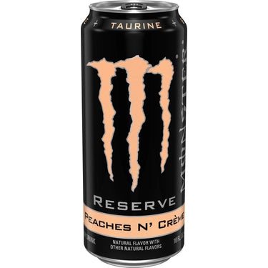 Monster Reserve Peaches N' Cream, 16 oz can