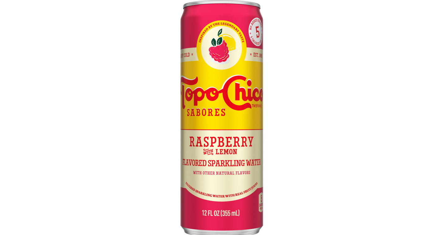Topo Chico Sabores Raspberry w/ Lemon