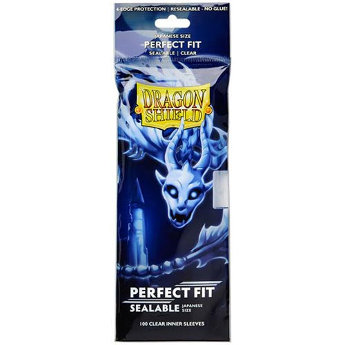 Dragon Shield Japanese Size Perfect Fit Sealable|Clear