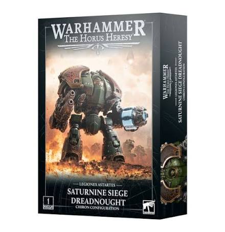 Warhammer The Horus Heresy - Legiones Astartes Saturnine Siege Dreadnought Chiron Configuration