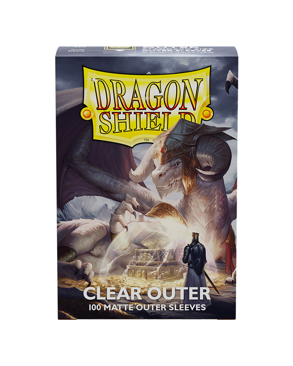 Dragon Shield Clear Matte Outer Sleeves (100ct)