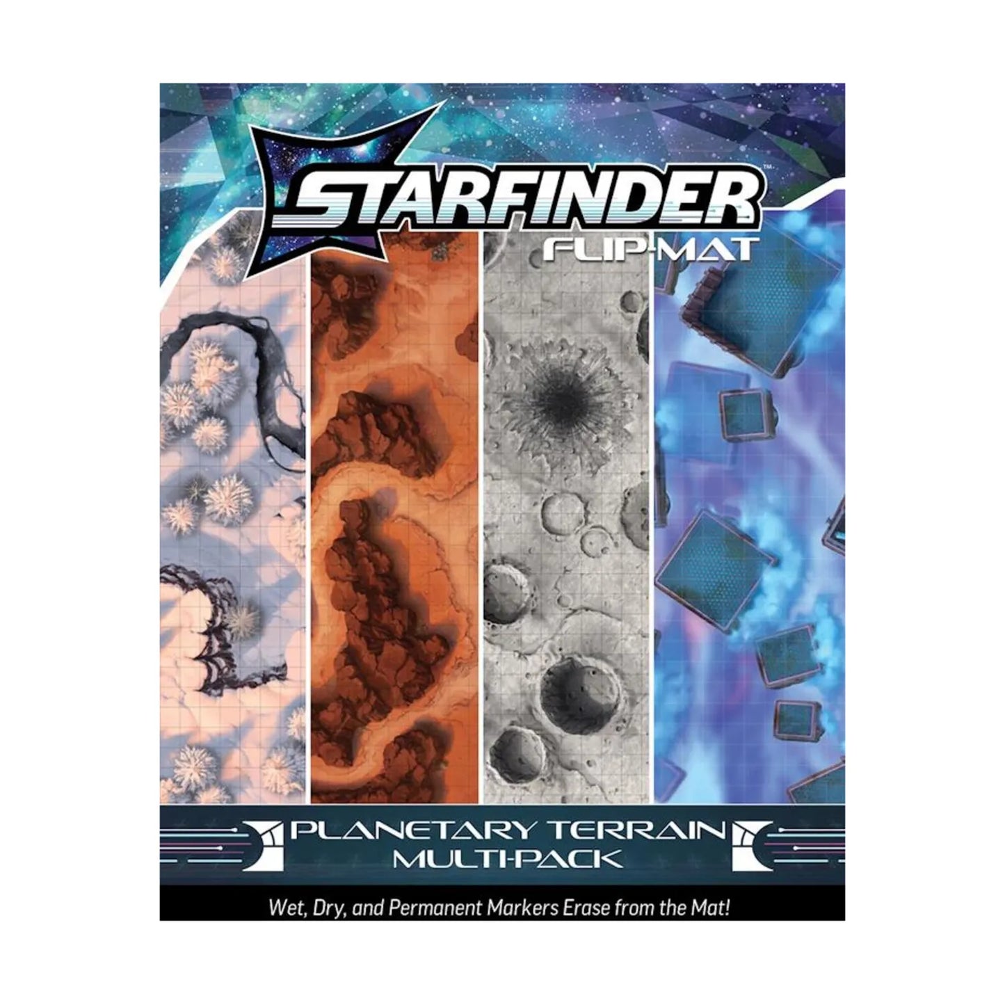 Starfinder Flip-Mat Planetary Terrain Multi-Pack