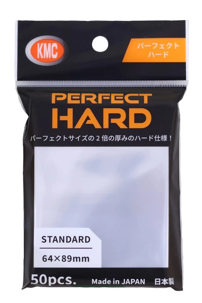 KMC Perfect Hard Fit / Standard Size Sleeves - 50 Count