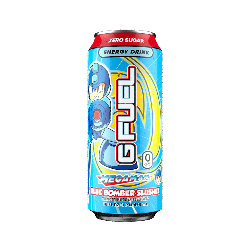 GFuel - Megaman - Blue Bomber Slushee