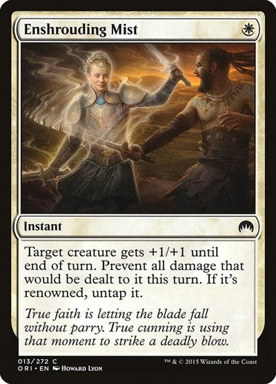 Enshrouding Mist (ORI) #13 Common (Lightly Played) Magic Origins Magic: The Gathering: 2015