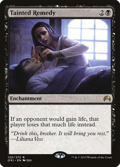 Tainted Remedy (ORI) #120 Rare (Lightly Played) Magic Origins Magic: The Gathering: 2015