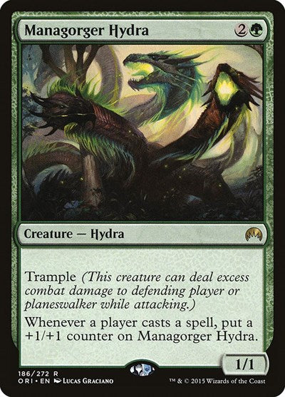 Managorger Hydra (ORI) #186 Rare (Lightly Played) Magic Origins Magic: 2015