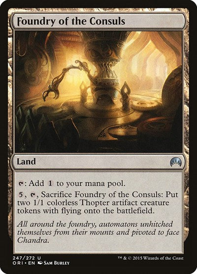 Foundry of the Consuls (ORI) #247 Uncommon (Moderately Played) Magic Origins Magic: The Gathering: 2015