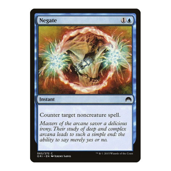 Negate (ORI) #65 Common (Heavily Played) Magic Origins Magic: The Gathering: 2015