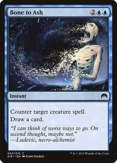 Bone to Ash (ORI) #47 Common (Lightly Played) Magic Origins Magic: The Gathering: 2015
