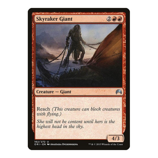 Skyraker Giant (ORI) #162 Uncommon (Lightly Played) Magic Origins Magic: The Gathering: 2015