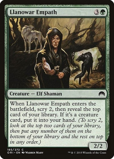 Llanowar Empath (ORI) #185 Common (Lightly Played) Magic Origins Magic: The Gathering: 2015