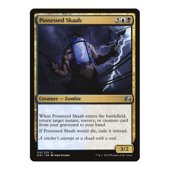 Possessed Skaab (ORI) #215 Uncommon (Lightly Played) Magic Origins Magic: The Gathering: 2015