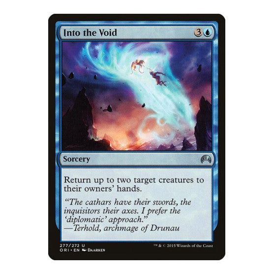 Into the Void (ORI) #277 Uncommon (Moderately Played) Magic Origins Magic: The Gathering: 2015