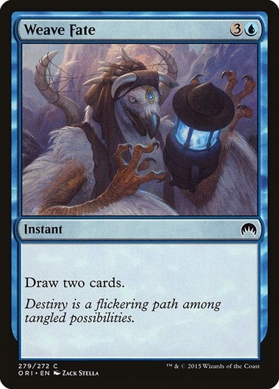 Weave Fate (ORI) #279 Common (Moderately Played) Magic Origins Magic: The Gathering: 2015