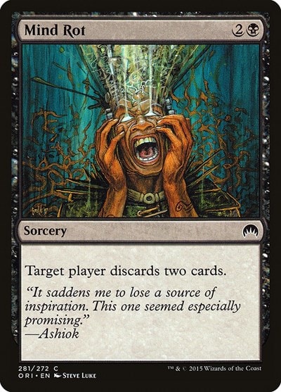 Mind Rot (ORI) #281 Common (Moderately Played) Magic Origins Magic: The Gathering: 2015