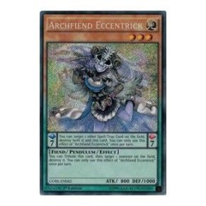 Archfiend Eccentrick (CORE) #CORE-EN042 Secret Rare (Unlimited Near Mint) Clash of Rebellions YuGiOh: 2015