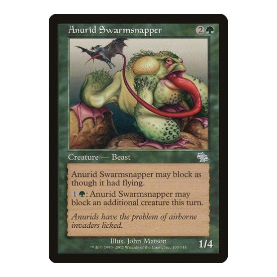 Anurid Swarmsnapper (JUD) #105 Uncommon (Lightly Played) Judgment Magic: The Gathering: 2002