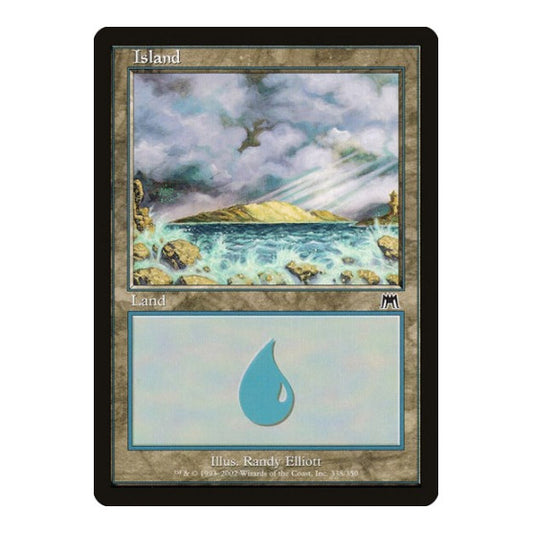 Island (338) (ONS) #338 Land Onslaught Magic: The Gathering: 2002