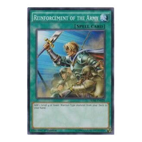 Reinforcement of the Army (SDSE) #SDSE-EN028 Common / Short Print (1st Edition Lightly Played) Structure Deck: Synchron Extreme YuGiOh: 2015