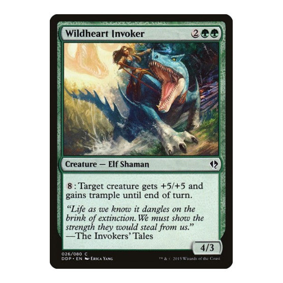 Wildheart Invoker (DDP) #26 Common (Lightly Played) Duel Decks: Zendikar vs. Eldrazi Magic: The Gathering: 2015