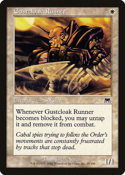 Gustcloak Runner (ONS) #35 Common (Moderately Played) Onslaught Magic: The Gathering: 2002