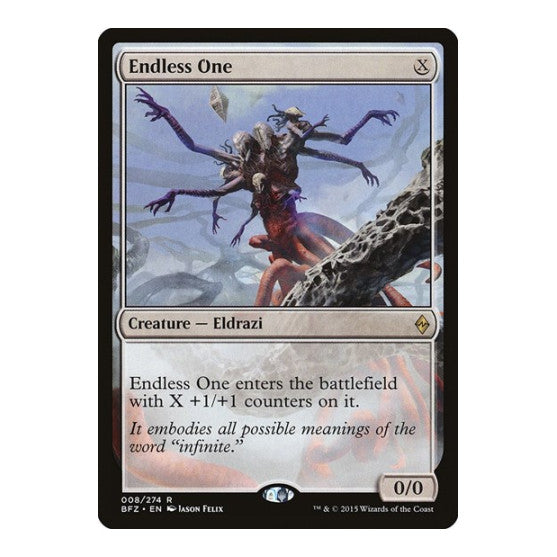 Endless One (BFZ) #8 Rare Battle for Zendikar Magic: The Gathering: 2015