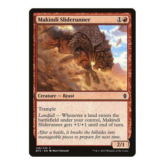 Makindi Sliderunner (BFZ) #148 Common Battle for Zendikar Magic: The Gathering: 2015