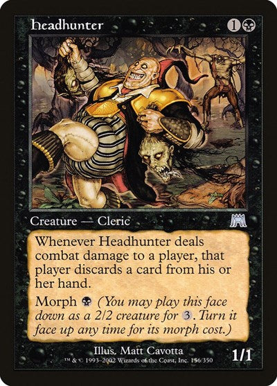 Headhunter (ONS) #156 Uncommon (Lightly Played) Onslaught Magic: The Gathering: 2002