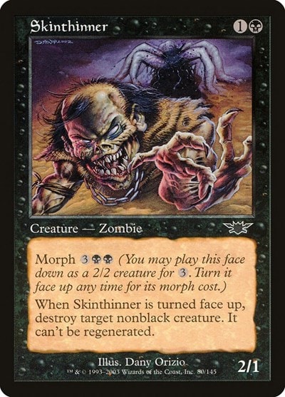 Skinthinner (LGN) #80 Common Legions Magic: The Gathering: 2003