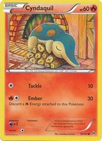 Cyndaquil (BKT) #18/162 Common (Reverse Holofoil Moderately Played) XY - BREAKthrough Pokemon: 2015