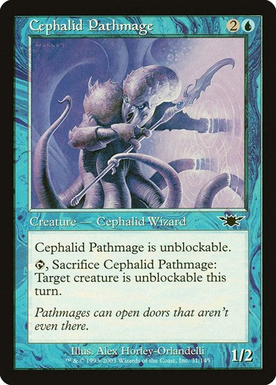 2003 Magic: Legions (LGN) - Cephalid Pathmage (#31, Common) (Lightly Played)