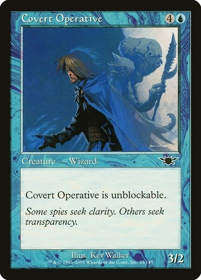 Covert Operative (LGN) #33 Common Legions Magic: The Gathering: 2003
