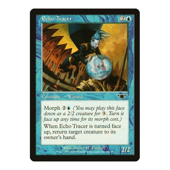 Echo Tracer (LGN) #37 Common (Lightly Played) Legions Magic: The Gathering: 2003