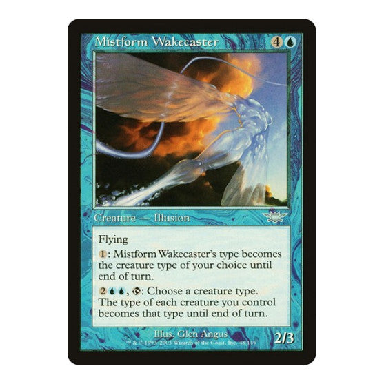 Mistform Wakecaster (LGN) #48 Uncommon (Moderately Played) Legions Magic: The Gathering: 2003