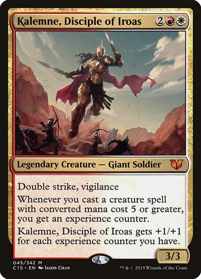 Kalemne Disciple of Iroas (C15) #45 Mythic Rare (Lightly Played) Commander 2015 Magic: The Gathering: 2015