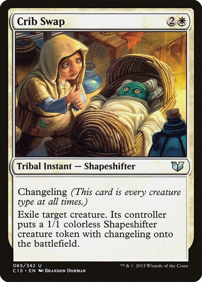 Crib Swap (C15) #65 Uncommon (Lightly Played) Commander 2015 Magic: The Gathering: 2015